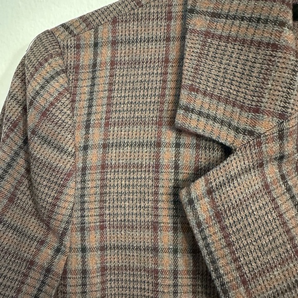 Madewell Caldwell Double Breasted Blazer in Hedden Plaid NG626 - Picture 8 of 8